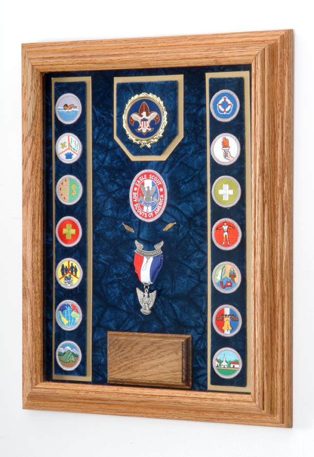 Scout Awards & Patch Display Case