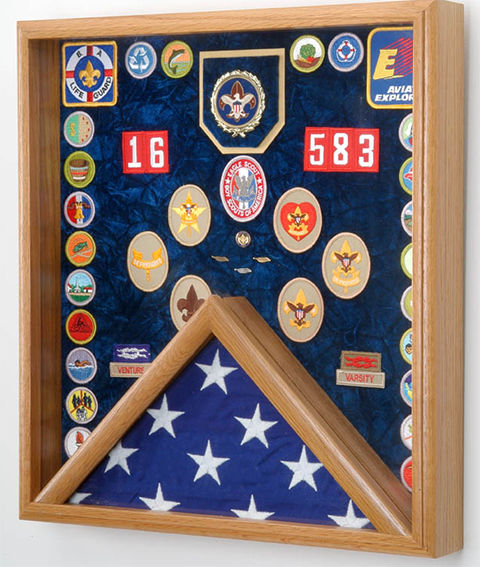 Scout flag case